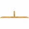 Ekena Millwork Portland Rough Sawn Timber Gable Bracket, Western Red Cedar, 84"W x 28"H x 2"D x 4"F, 8/12 Pitch GBW084X28X0204POR00RWR - alternate 2